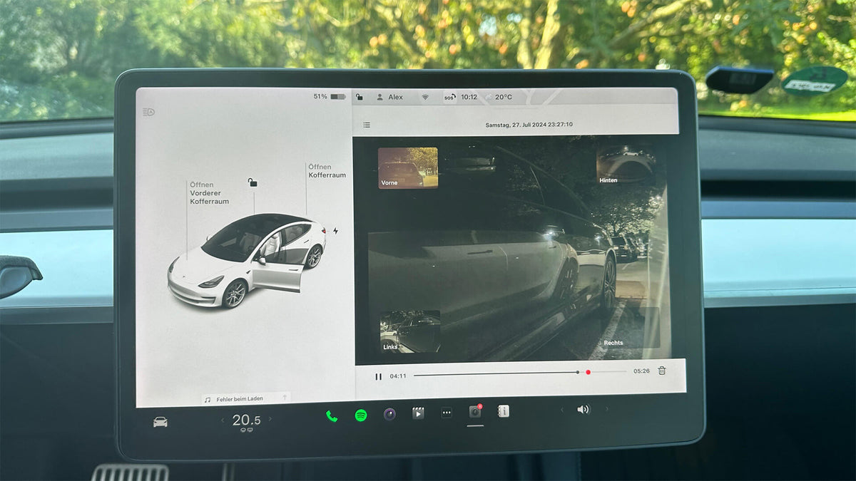 Dashcam tesla model 3 discount