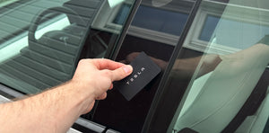 How to use the Tesla keycard