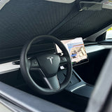 Camping privacy shield Model Y