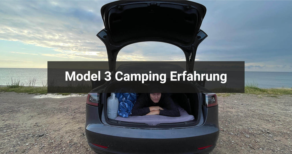 Tesla Model 3 Camping Experience