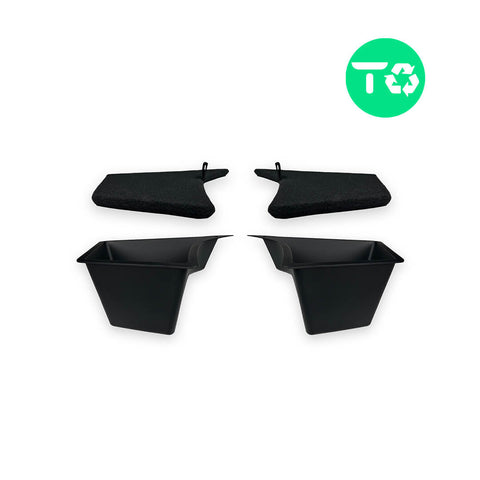 Rubber inserts for side trunk compartments 2024 Model 3