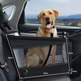 Rear seat dog box