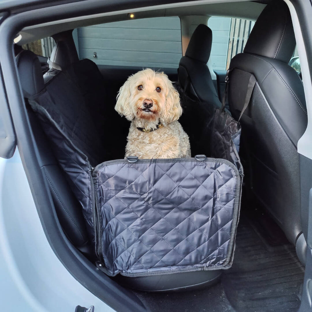 Rear seat dog mat for all Tesla models – Tesla Ausstatter