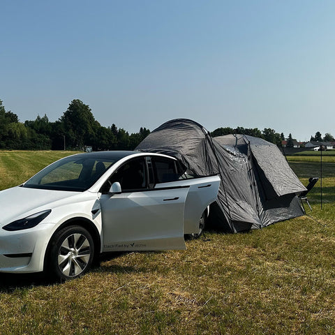 tesla model s tent Tesla Model Y Camping Tent "TEMORIES" – Tesla Ausstatter